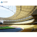 Stahl Raumbogendach Dachbaldachin Struktur Fußball Stadium Dach Stadium
